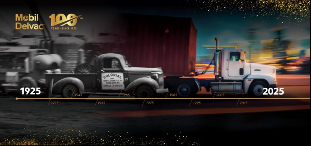 Historia olejów Mobil Delvac od 1925 do 2025 roku