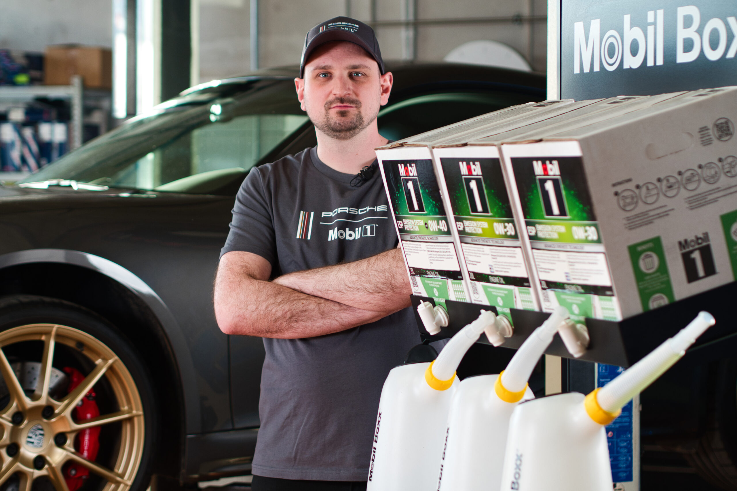 Mobil Boxx - 20L opakowania w warsztacie